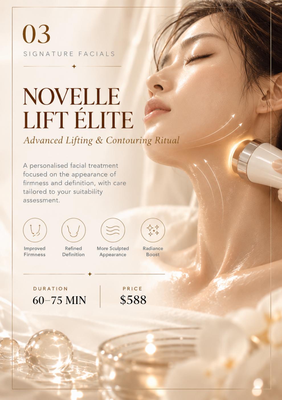Novelle Lift Élite treatment artwork